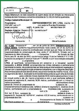 CERTIDAO DE MATRICULA DE IMÓVEL E OUTRAS CERTIDÕES DE IMOVEL