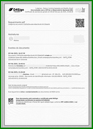 ASSINATURA DIGITAL PADRAO ICP BRASIL