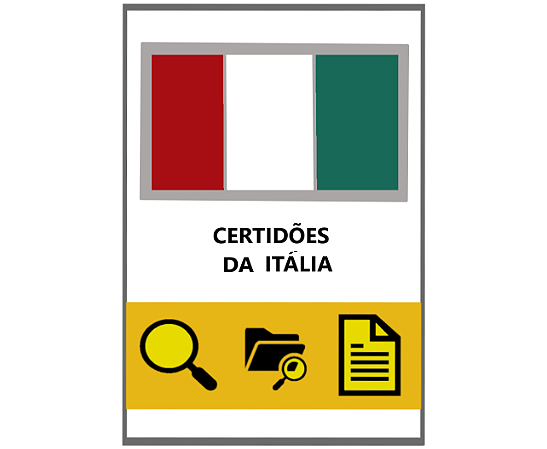 CERTIDOES DA ITALIA