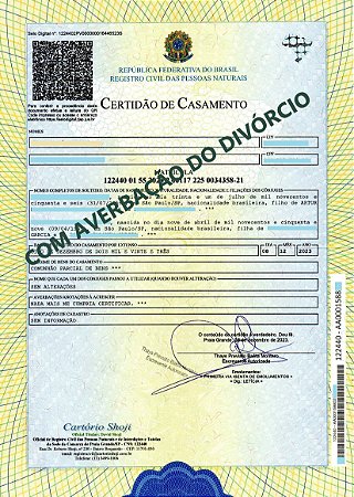 CERTIDAO DE DIVÓRCIO