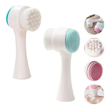 Escova de limpeza facial