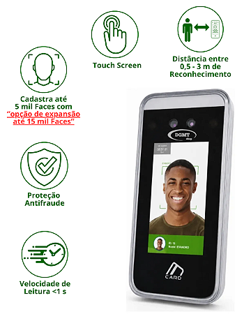 EVO 45 Facial de 05 mil Faces com Fonte