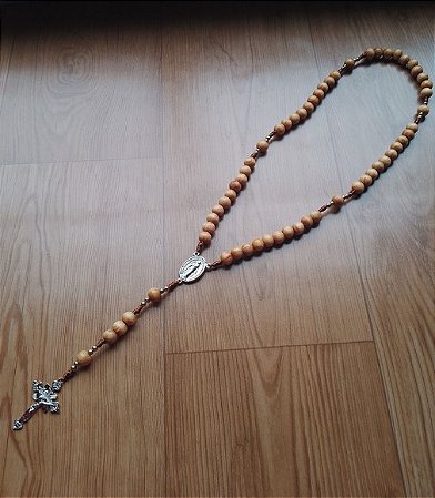 Terço Madeira  Tradicional