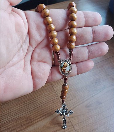 Terço Tradicional Madeira