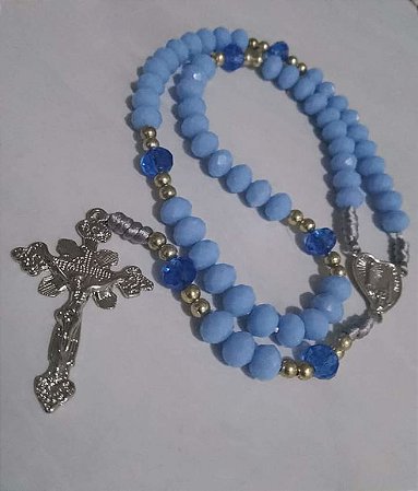 Terço Cristal  Mater Christi