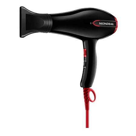 Secador de Cabelo Mondial SC-41 Turbo Color Red 1900W/2000W