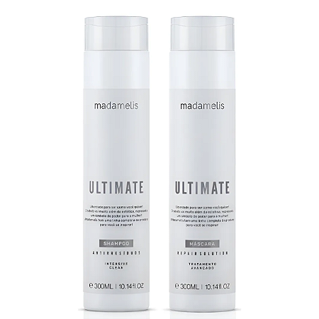 Progressiva Ultimate Madamelis Kit Shampoo + Máscara 300ml