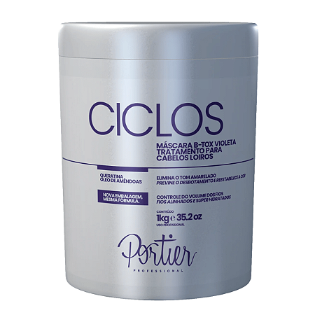 Portier Ciclos B-tox Violet Máscara Matizadora 1Kg