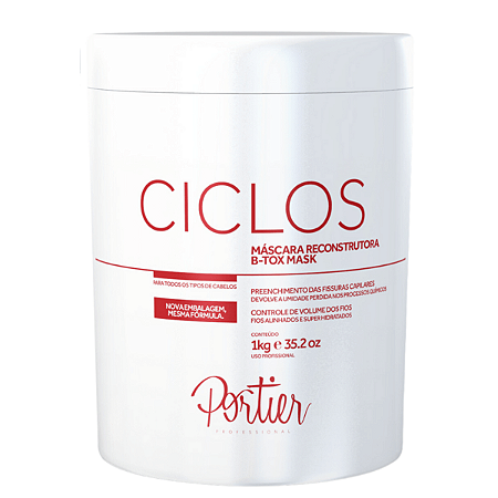 Portier Ciclos B-Tox Mask Capilar 1Kg