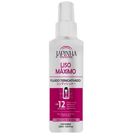 Japinha Protetor Térmico Liso Máximo 120ml
