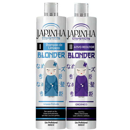 Kit Progressiva Japinha Blonder 300ml
