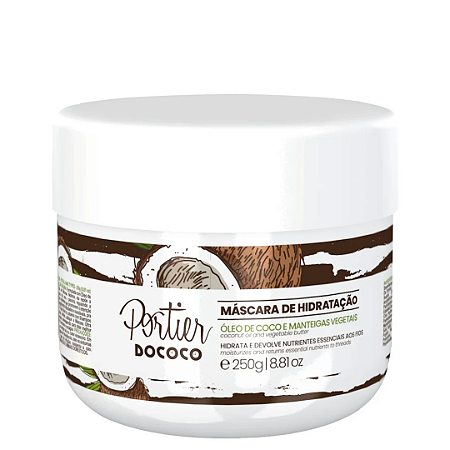 Portier DOCOCO - Máscara de Hidratação 250g