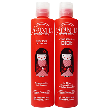 Kit Progressiva Japinha Óleo de Ojon Liso Extremo 300ml