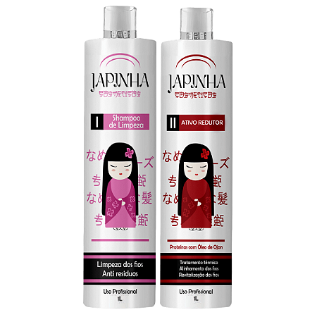 Kit Progressiva Japinha Óleo de Ojon Liso Extremo 1 Litro