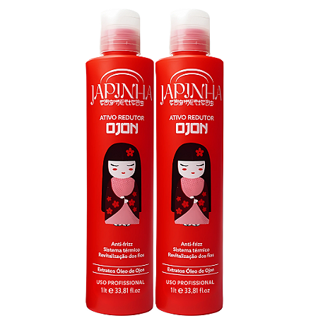 Kit Progressiva Japinha Óleo de Ojon Liso Extremo 1 Litro