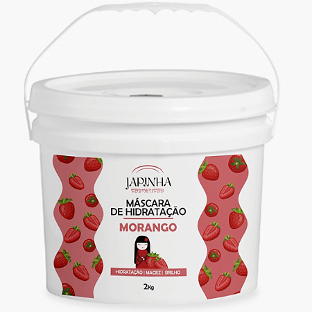 Japinha Máscara Hidratante de Morango 2Kg