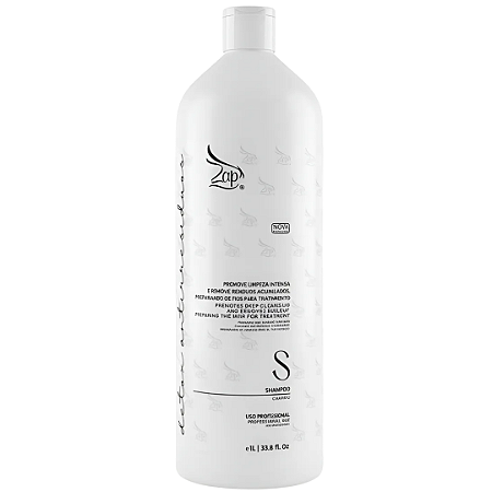 Shampoo Zap Anti Resíduos Detox Limpeza Intensa 1L