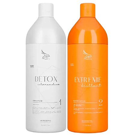 Kit Progressiva Zap Shampoo Detox + Máscara Extreme 1L