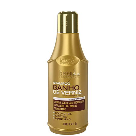 Shampoo Banho de Verniz Forever Liss 300ml