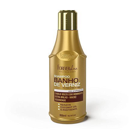 Shampoo Banho de Verniz Forever Liss 300ml