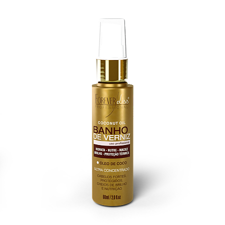 Óleo De Coco Banho De Verniz Forever Liss 60ml