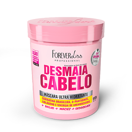 Desmaia Cabelo Máscara Ultra Hidratante 950g Forever Liss