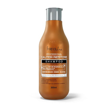 Shampoo Cauterização Cauter Restore Forever Liss 300ml