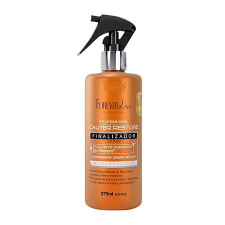 Spray Finalizador Cauterização Cauter Restore Forever Liss 275ml