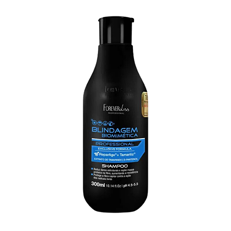 Shampoo Blindagem Capilar Biomimética Forever Liss 300ml