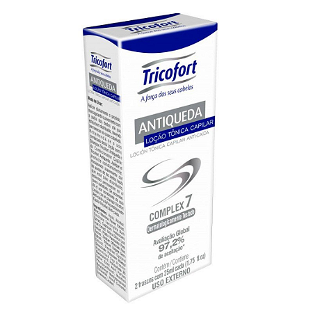 Tricofort Loção Tônica Capilar Antiqueda C/2 Ampolas 20ml