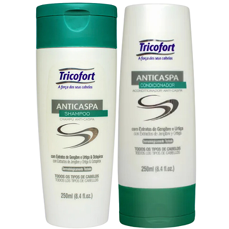 Shampoo e Condicionador Tricofort Anticaspa 2x250ml