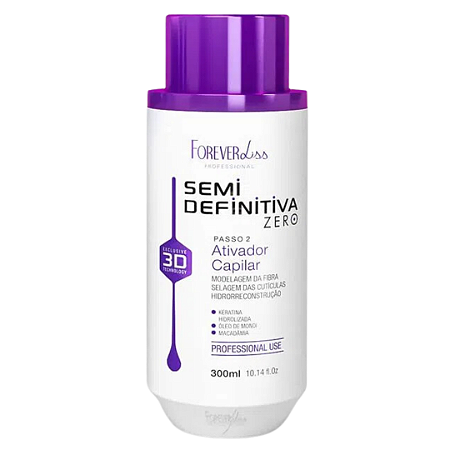 Progressiva Semi Definitiva Máscara Forever Liss 300ml