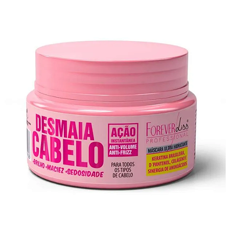 Mini Máscara Desmaia Cabelo Forever Liss 40g Original!