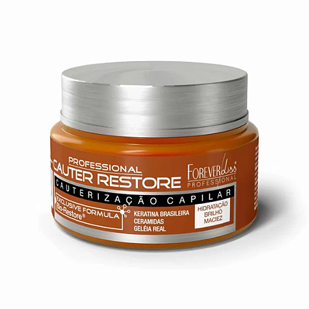 Mini Máscara Cauter Restore Forever Liss 40g Original!