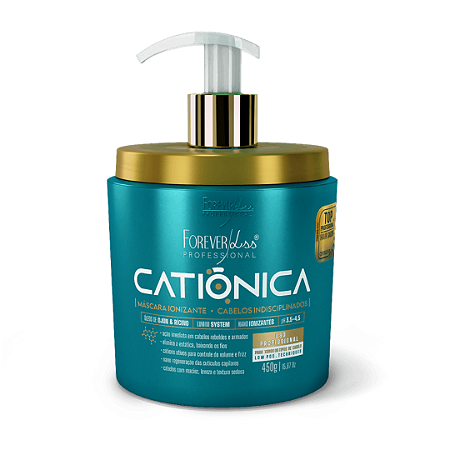 Máscara Capilar Catiônica Anti Frizz Forever Liss 450g