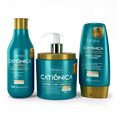 Kit Ionizante Catiônica Completa Forever Liss Original!