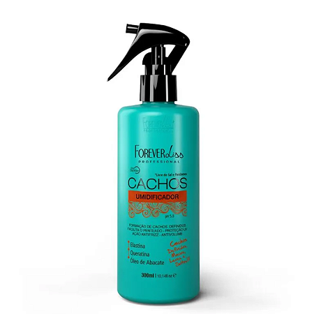 Umidificador de Cachos Forever Liss 300ml Original!