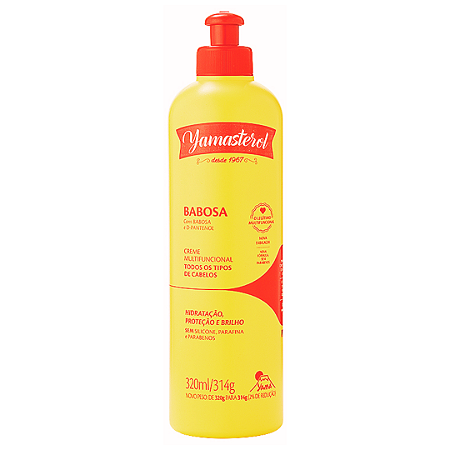 Yamasterol Yamá Babosa e D-Pantenol 320ml Original!
