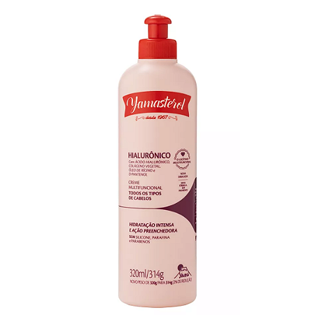 Yamasterol Yamá Hialurônico 320ml Original!