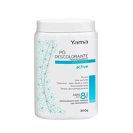 Yamá Pó Descolorante Tradicional Active Pote 300g Original!