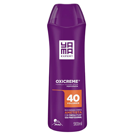 Água Oxigenada Yamá Cremosa Oxicreme Ametista 40vol 900ml