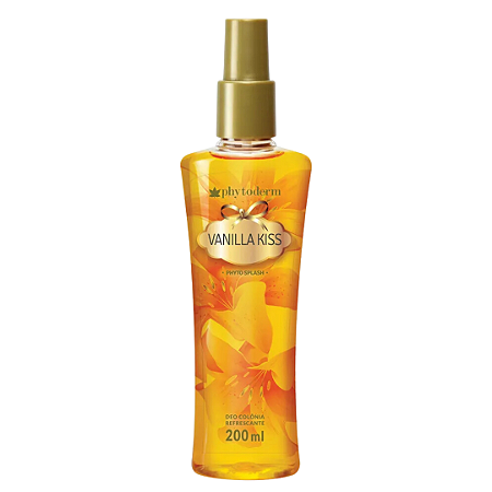 Deo Colônia Phytoderm Vanilla Kiss Splash 200ml Original!