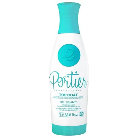 Portier Top Coat Queratina em Gel 1L