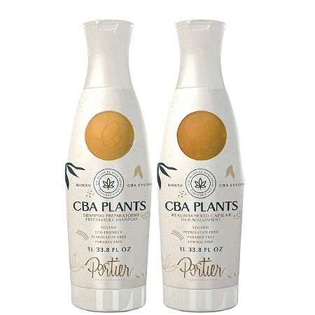 Kit Portier CBA Plants 1L - Alinhamento Térmico Vegano