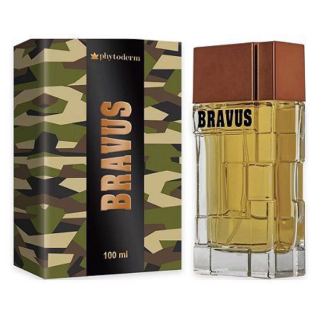 Deo Colônia Phytoderm Bravus  100ml