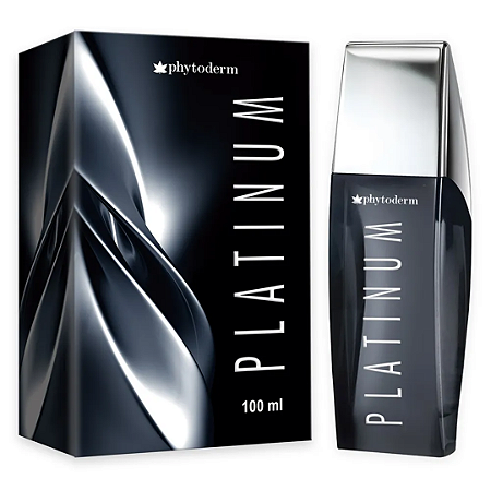 Deo Colônia Platinum Phytoderm 100ml Original!