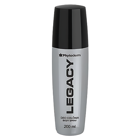 Deo Colônia Body Spray Phytoderm Legacy 200ml Original!