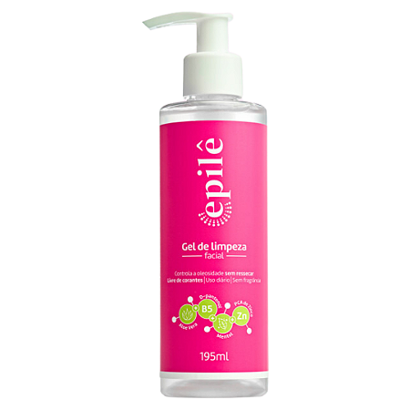 Gel de Limpeza Facial Rugol Epilê 195ml Original!