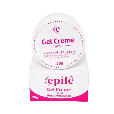 Gel Creme Facial Rugol Rosa Mosqueta Epilê 50g