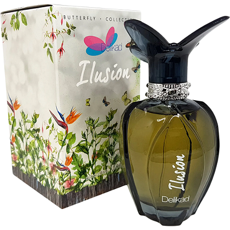 Deo Colônia Delikad Butterfly Collection Ilusion 120ml Original!